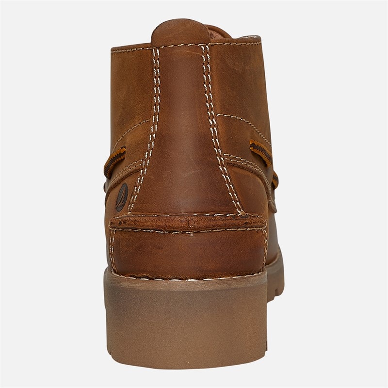 Sperry Womens Seattle Lug Chukka Boots Tan Leather - Image 3