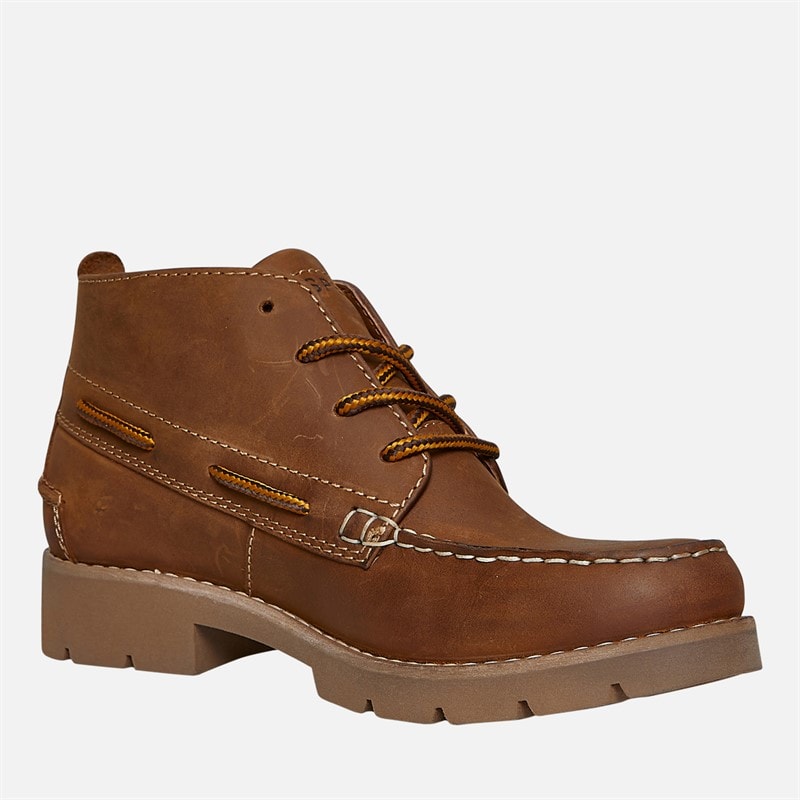 Sperry Womens Seattle Lug Chukka Boots Tan Leather - Image 5