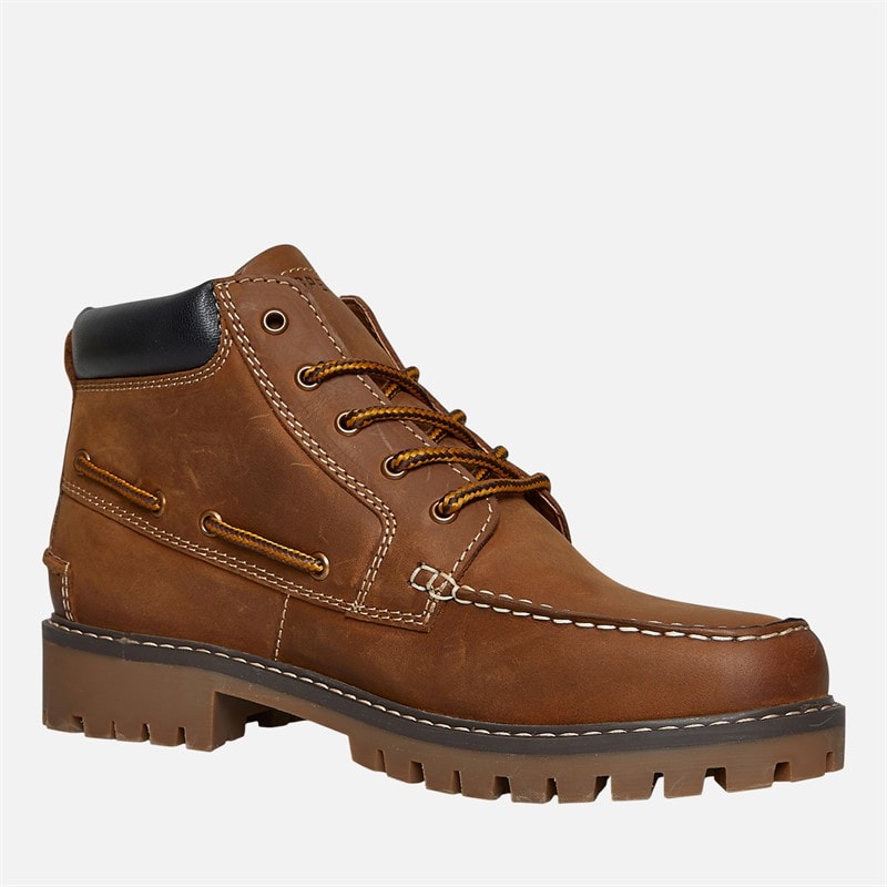 Sperry Mens Freeport Lug Chukka Boots Tan Leather - Image 5