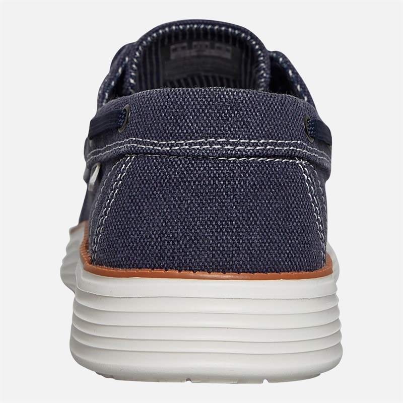 Sperry Mens Richmond 2 Eye Boat Shoes Navy - Image 3