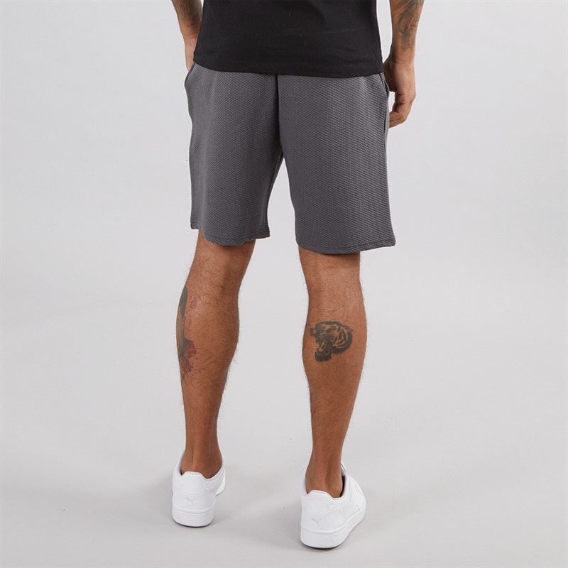 THREADBARE Mens Jewel Shorts Slate - Image 2