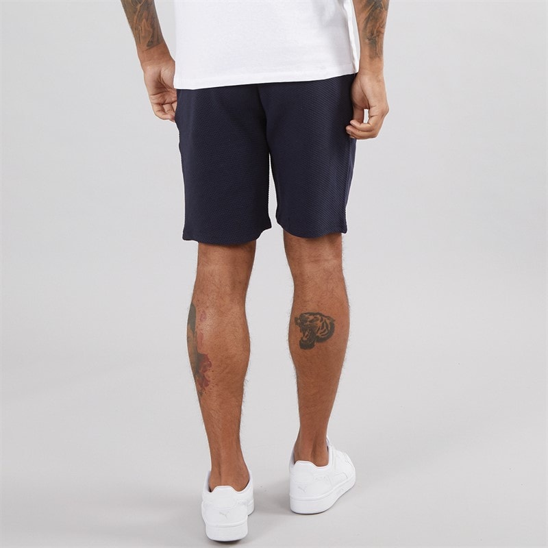THREADBARE Mens Jewel Shorts Navy - Image 2
