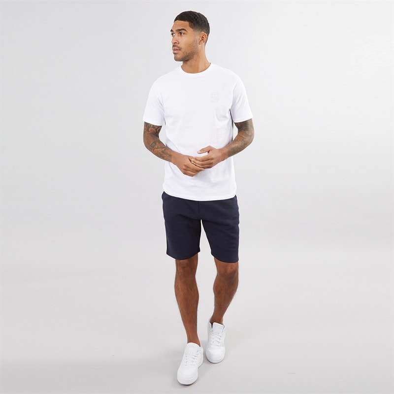 THREADBARE Mens Jewel Shorts Navy - Image 3