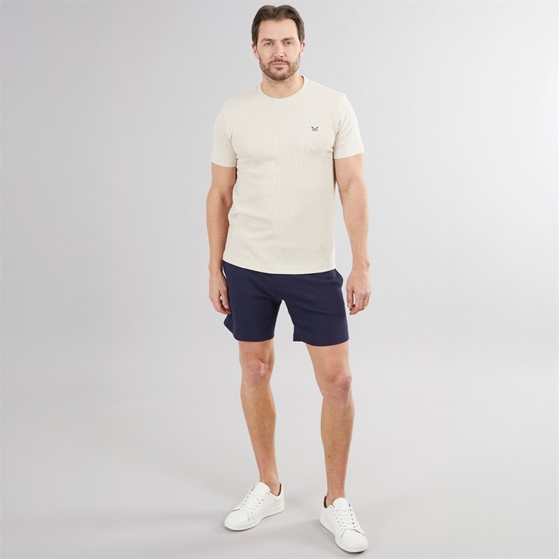 THREADBARE Mens Three Pack Picotto Lounge Shorts Multi - Image 4