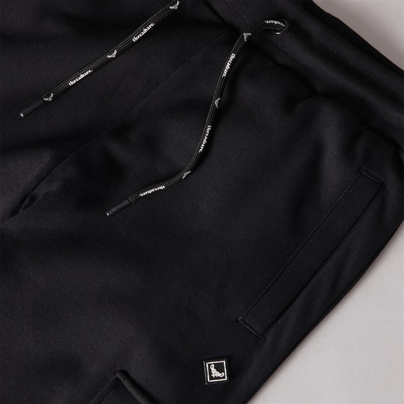 THREADBARE Mens Stefan Joggers Black - Image 3