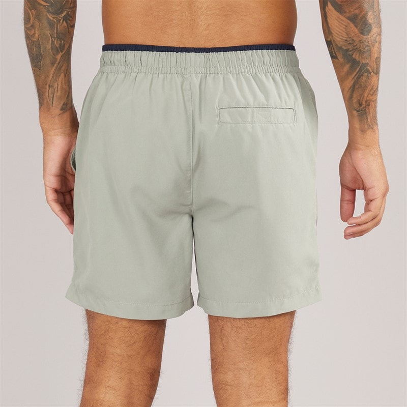 THREADBARE Mens Dawlish Swim Shorts Sage - Image 2