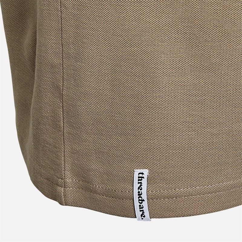 Threadbare Mens Three Pack Shiraz Polo Shirts Navy/Ultimate Grey/Desert Taupe - Image 2