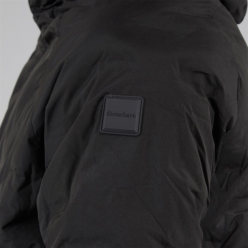 THREADBARE Mens Ancash Jacket Black - Image 3
