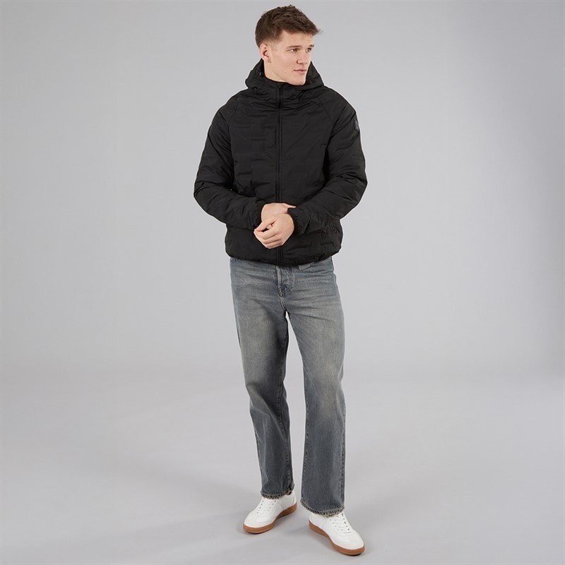 THREADBARE Mens Ancash Jacket Black - Image 4
