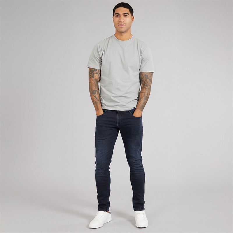 THREADBARE Mens Fontain Five Pack T-Shirts Multi - Image 4
