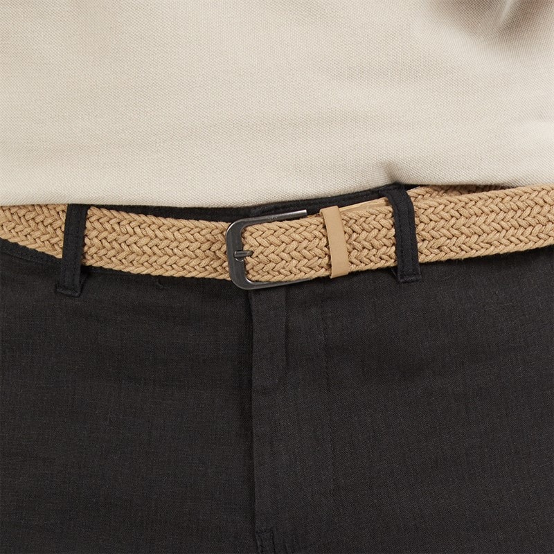 THREADBARE Mens Eastsea Shorts Black - Image 3