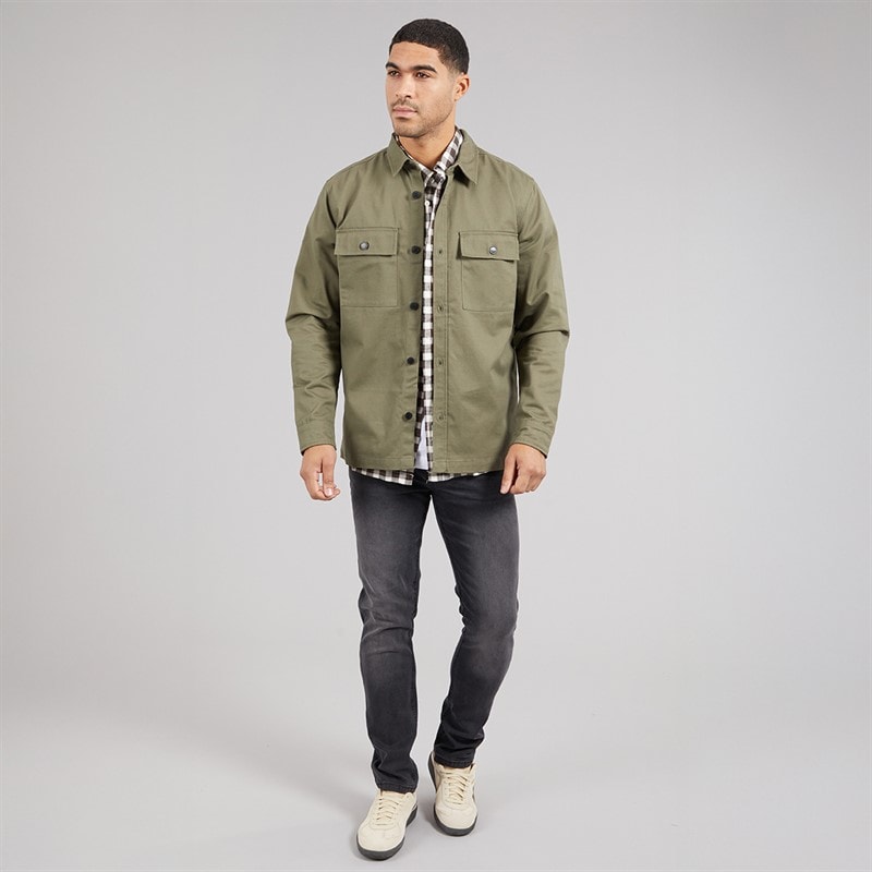 THREADBARE Mens Islington Slim Fit Jeans Grey Wash - Image 3