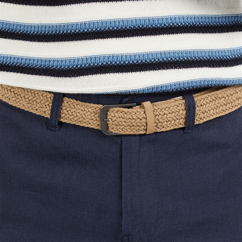 THREADBARE Mens Eastsea Shorts Navy - Image 3