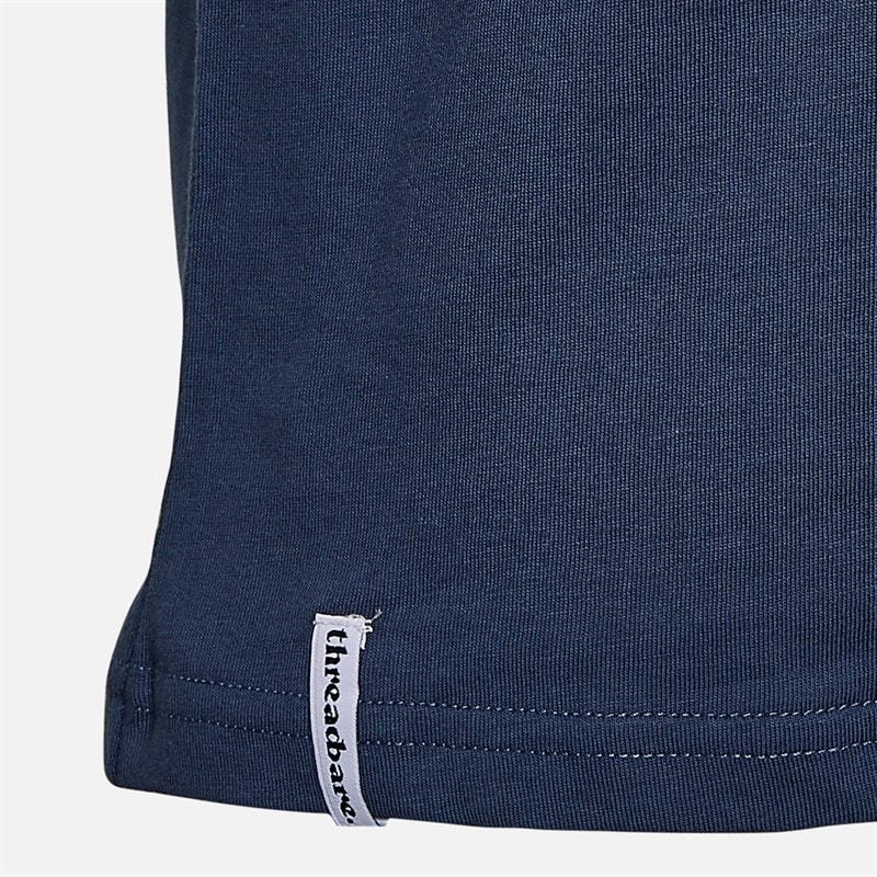THREADBARE Mens Devonshire Three Pack Polo Shirts Sage/Navy/Denim - Image 2