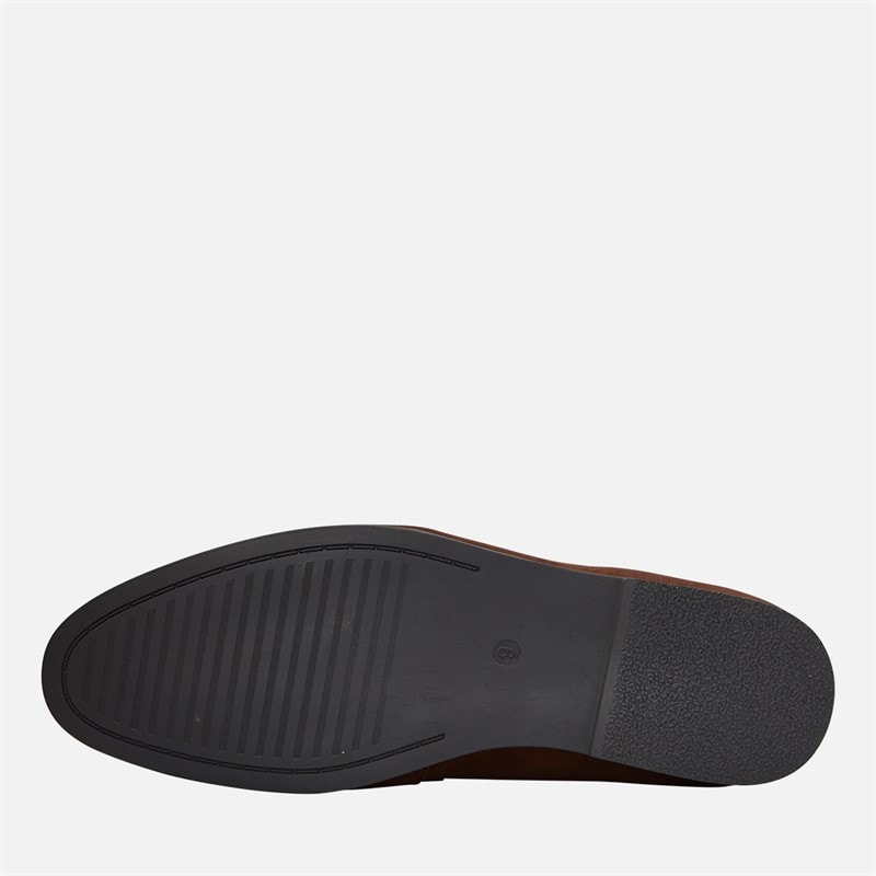THREADBARE Mens Wedgewood Loafers Brown - Image 2