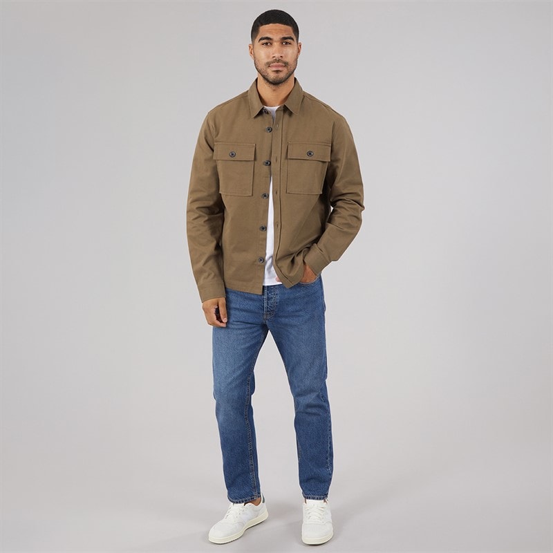 THREADBARE Mens Pulp Shacket Cigar - Image 3