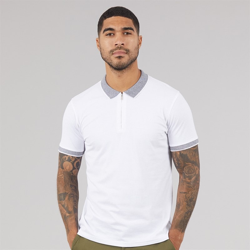 THREADBARE Mens Dale Three Pack Polo Shirts Multi - Image 2