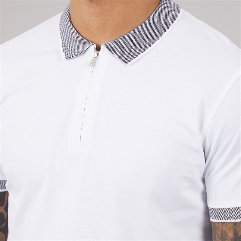 THREADBARE Mens Dale Three Pack Polo Shirts Multi - Image 4