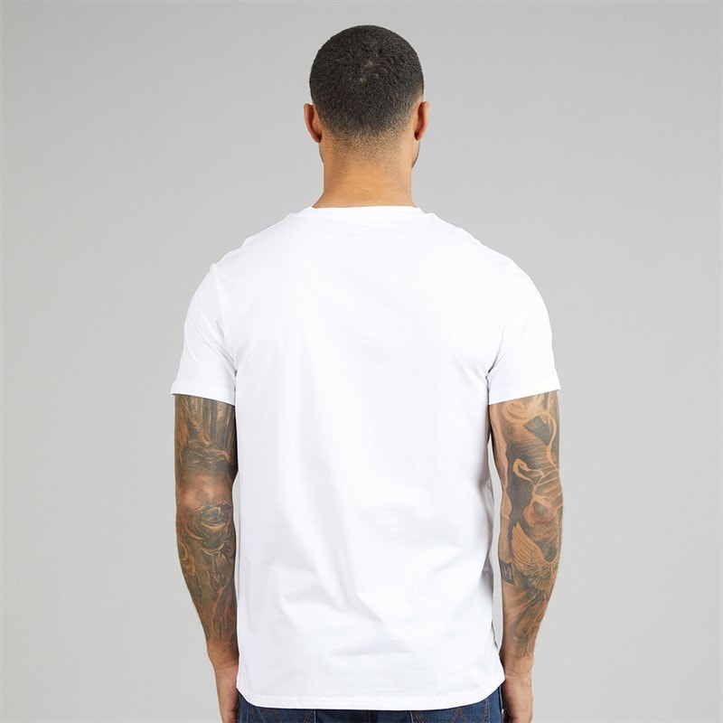 Ted Baker Mens Three Pack Crew Neck T-Shirts White - Image 3