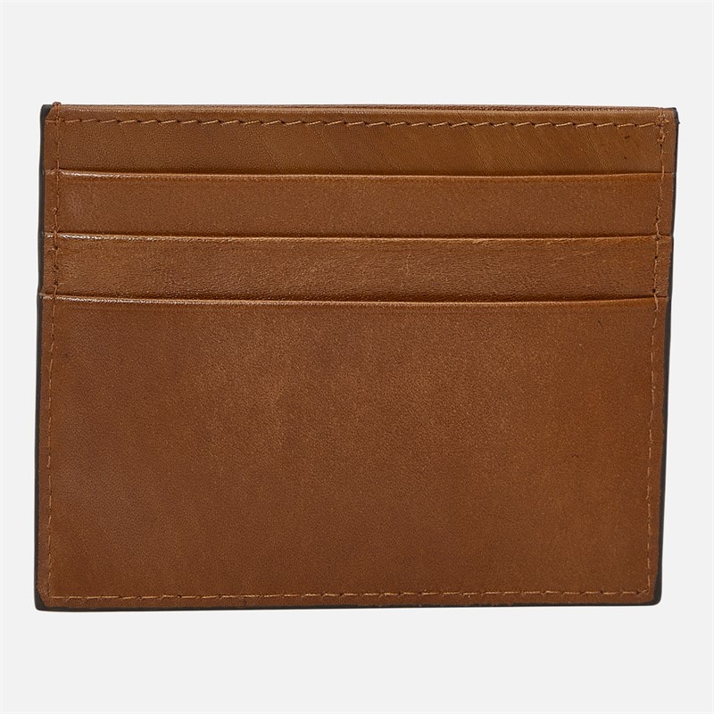 Ted Baker Mens Raffle Embossed Corner Leather Card Holder Tan - Image 2