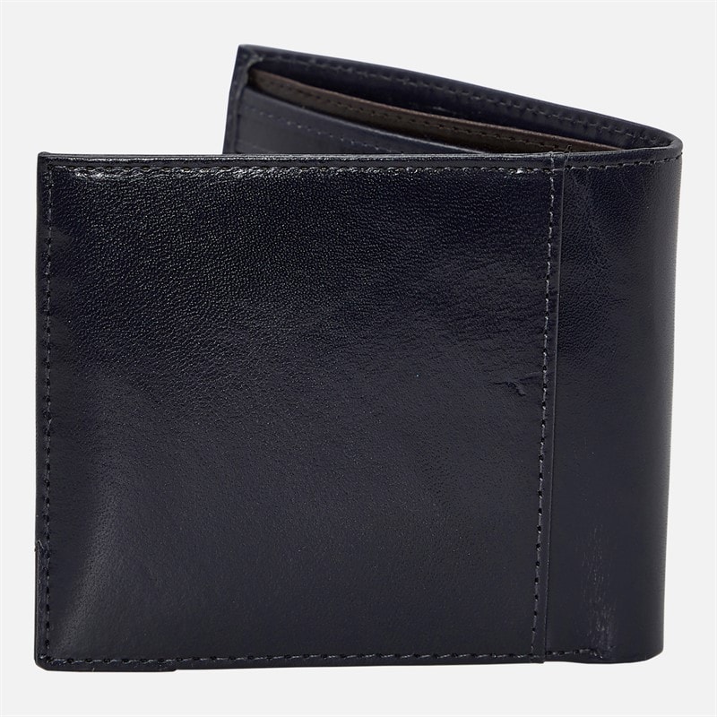 Ted Baker Mens Kornerr Metal Corner Bi-Fold Coin Wallet Navy - Image 3