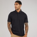 Ted Baker Mens Wilmott Slim Soft Touch Polo Shirt Black