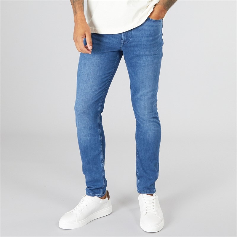 Tommy Hilfiger Mens Bleecker Slim Jeans Lake Blue - Image 1