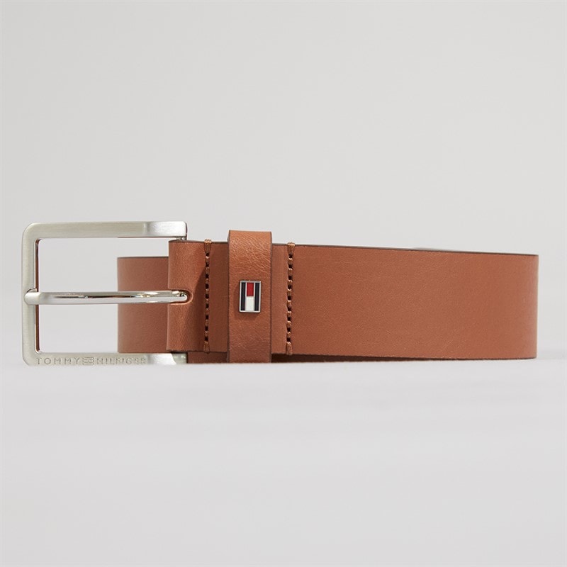 Tommy Hilfiger Mens Oliver Belt Cognac