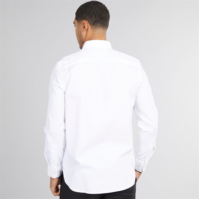 Tommy Hilfiger Mens Flex Dobby Shirt Th Optic White - Image 2