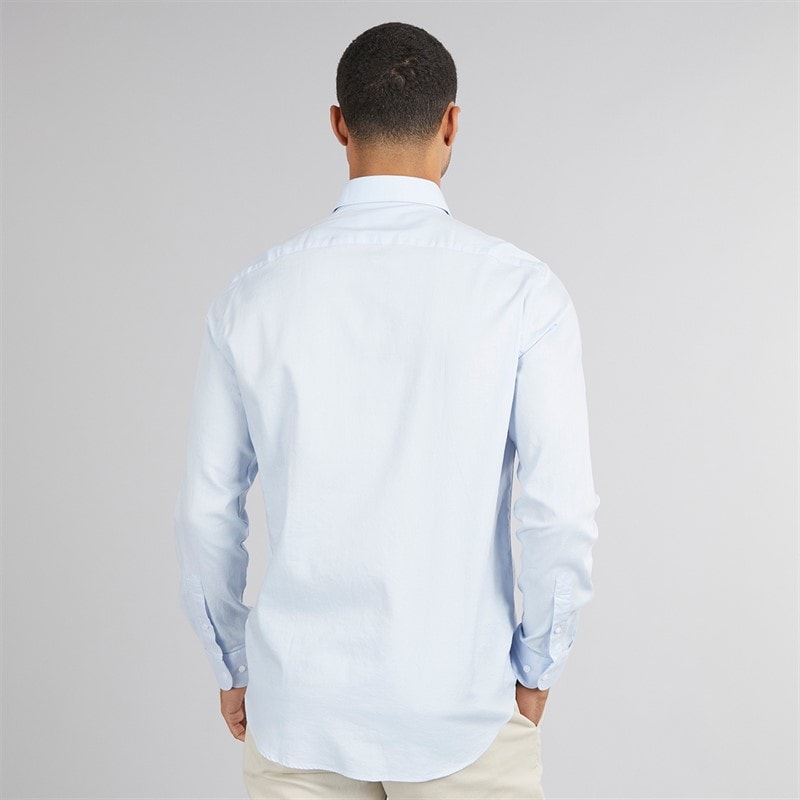 Tommy Hilfiger Mens Twill Shirt Breezy Blue - Image 2