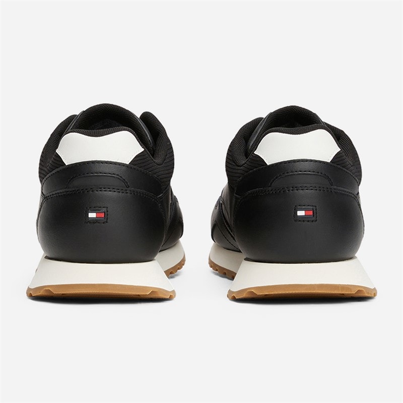 Tommy Hilfiger Mens New Runner Trainers Black - Image 2