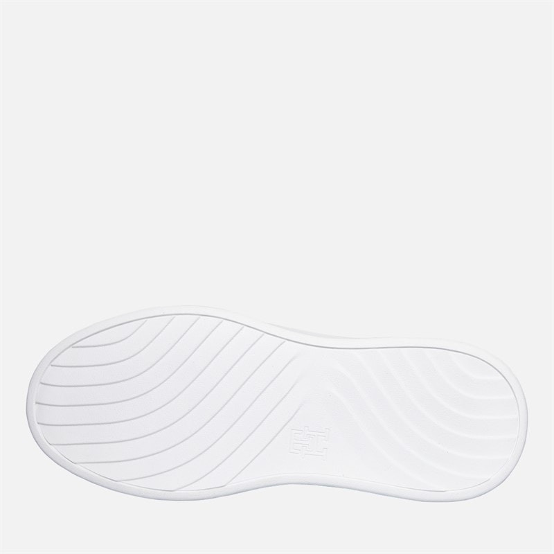 Tommy Hilfiger Womens Court Trainers Black - Image 2