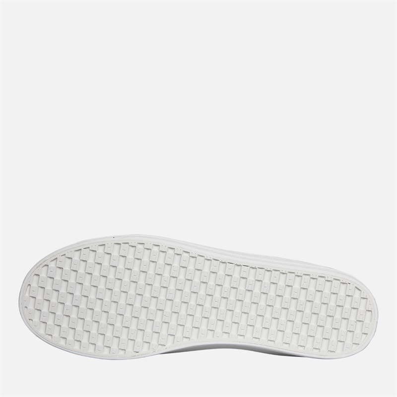 Tommy Hilfiger Womens Essential Vulc Trainers White/Gold - Image 2