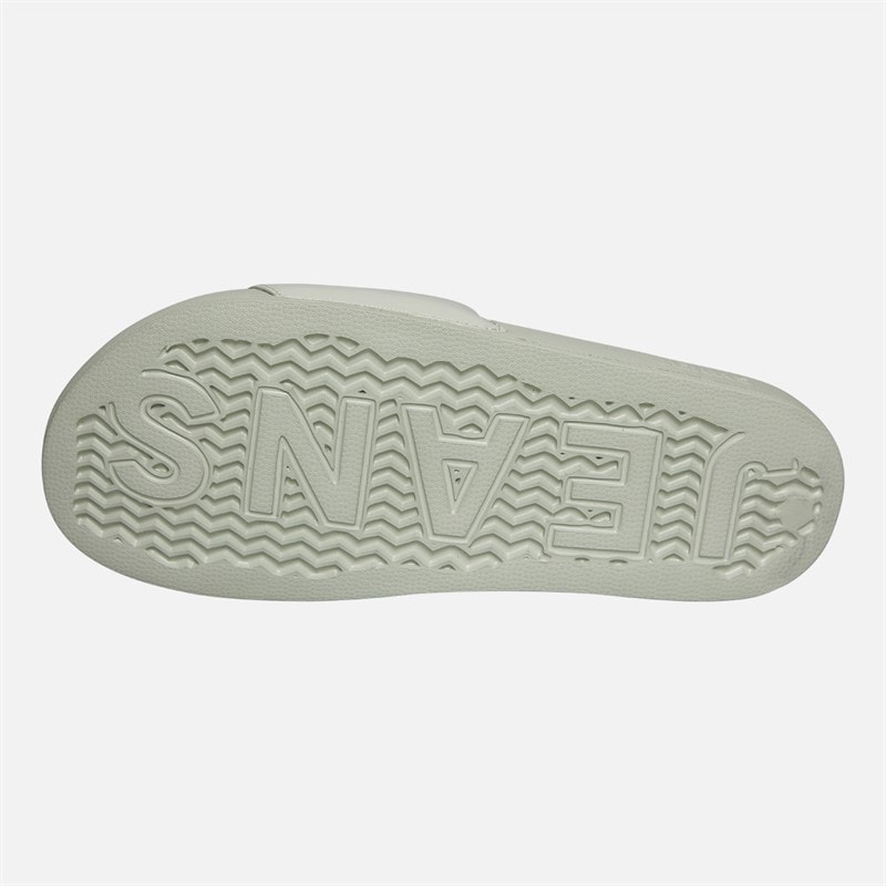 Tommy Hilfiger Womens Flag Pool Sliders Misty Sage - Image 4