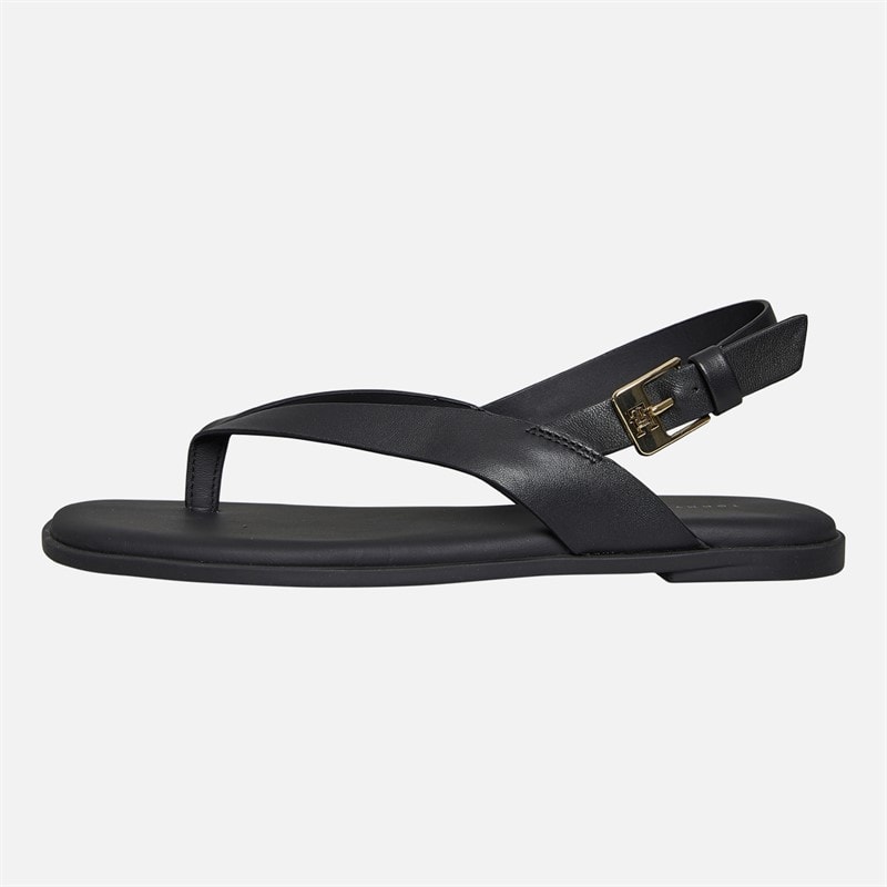 Tommy Hilfiger Womens Colour Block Ankle Strap Sandals Black - Image 2