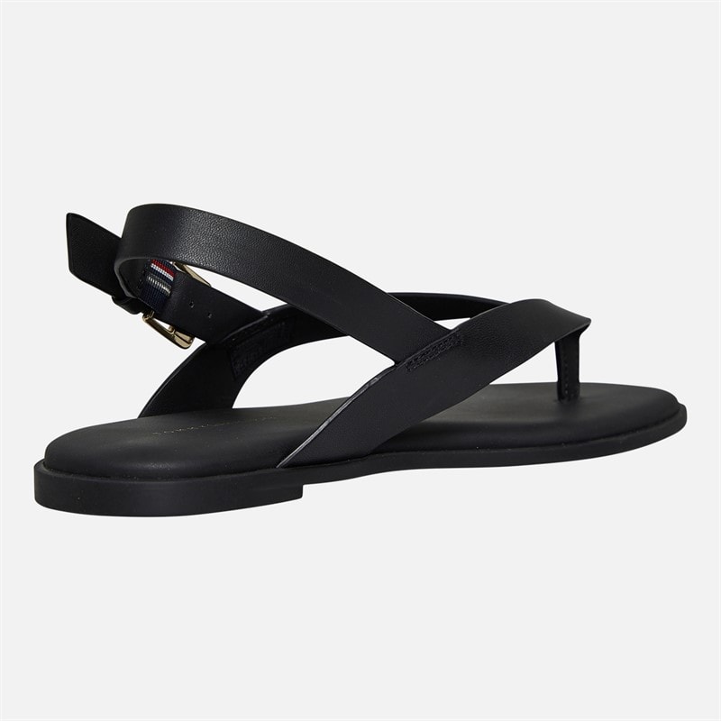 Tommy Hilfiger Womens Colour Block Ankle Strap Sandals Black - Image 5