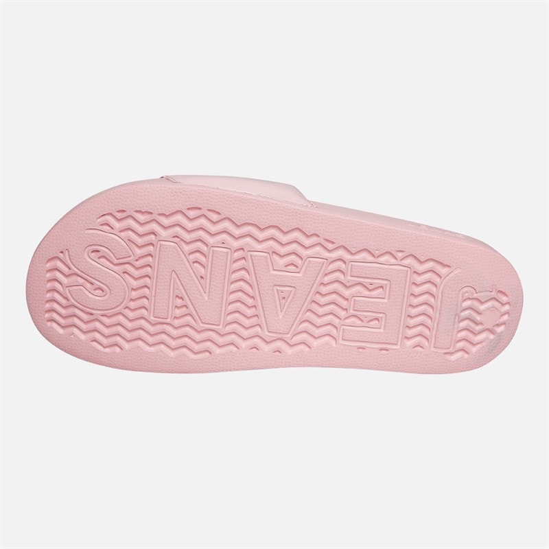 Tommy Hilfiger Womens Flag Pool Sliders Misty Pink - Image 4