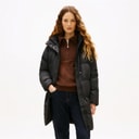 Tommy Hilfiger Womens Modern Down Coat Black