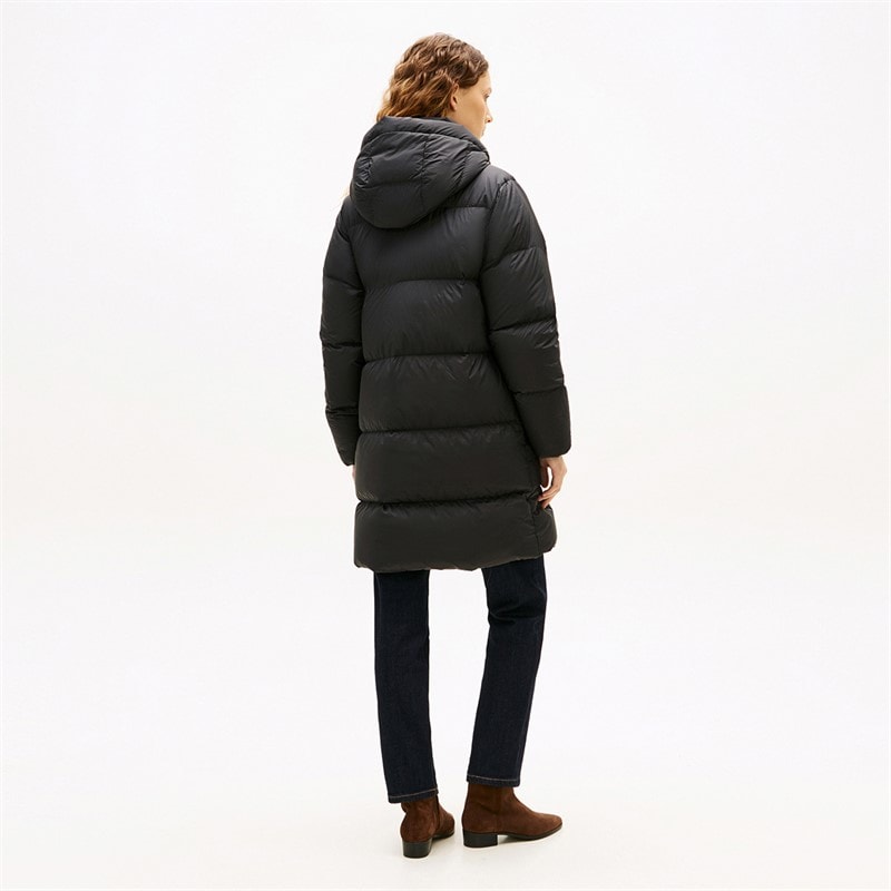 Tommy Hilfiger Womens Modern Down Coat Black - Image 2