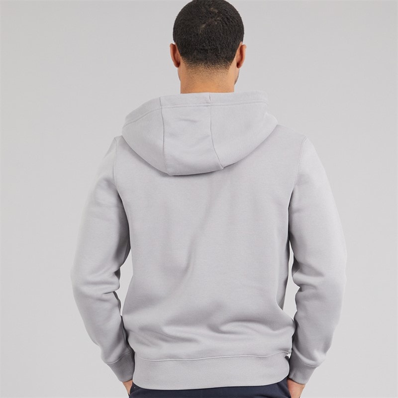 Tommy Hilfiger Mens Zip Up Hoodie Solar Grey - Image 2