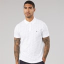 Tommy Hilfiger Mens Interlock Polo Shirt White