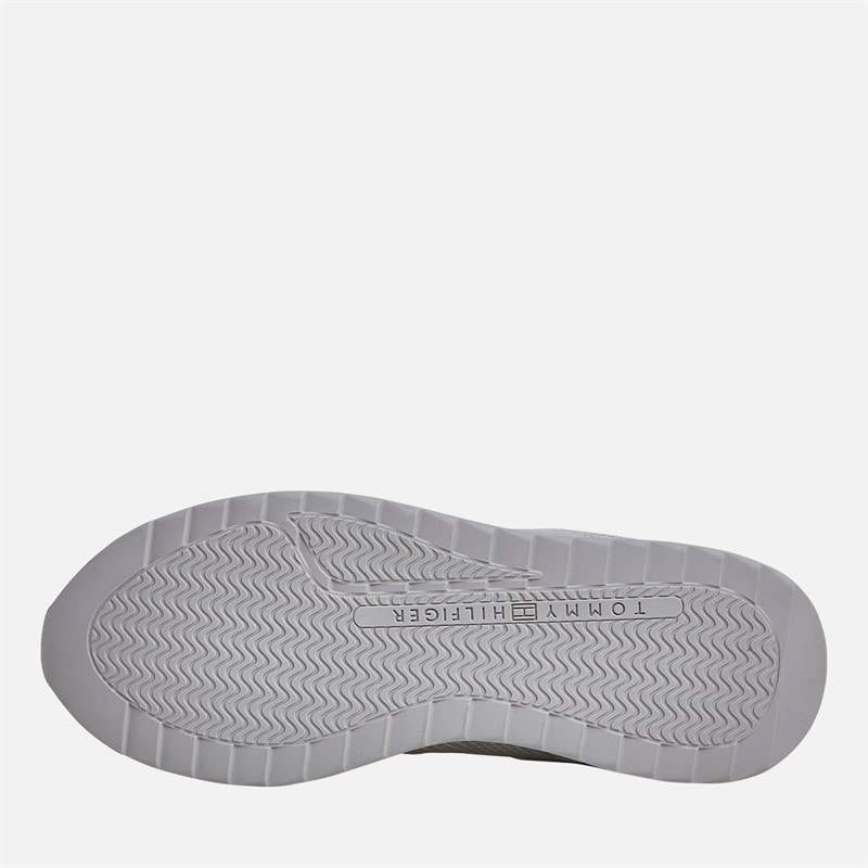 Tommy Hilfiger Womens Retro Runner Trainers Light Cast/Horizon Grey - Image 2