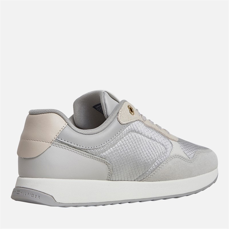 Tommy Hilfiger Womens Retro Runner Trainers Light Cast/Horizon Grey - Image 5