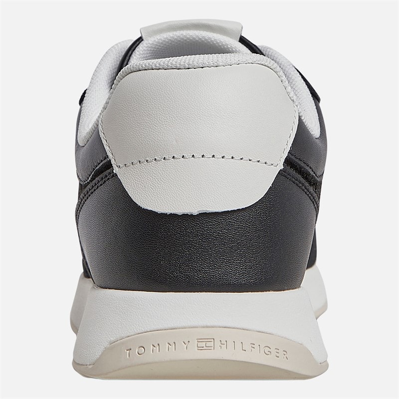 Tommy Hilfiger Womens Retro Runner Trainers Black - Image 3