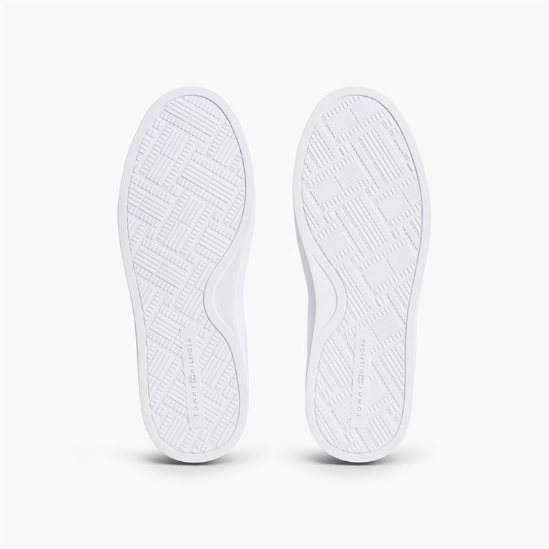 Tommy Hilfiger Womens Chic Trainers White - Image 5