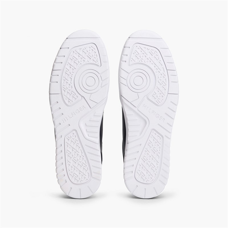 Tommy Hilfiger Mens Basket Core Trainers Desert Sky/Universal Grey - Image 2