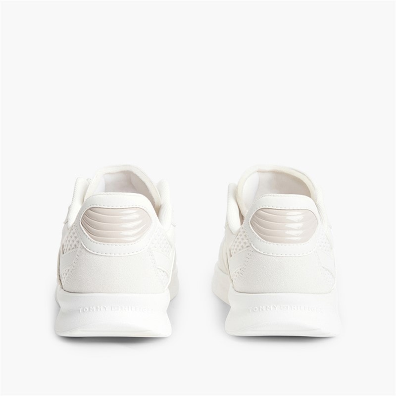 Tommy Hilfiger Mens Lightweight Runner Trainers Ecru - Image 3