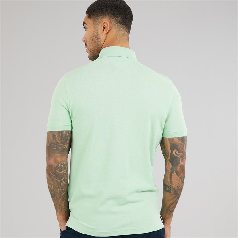 Tommy Hilfiger Mens 1985 Regular Polo Shirt Crushed Mint - Image 2