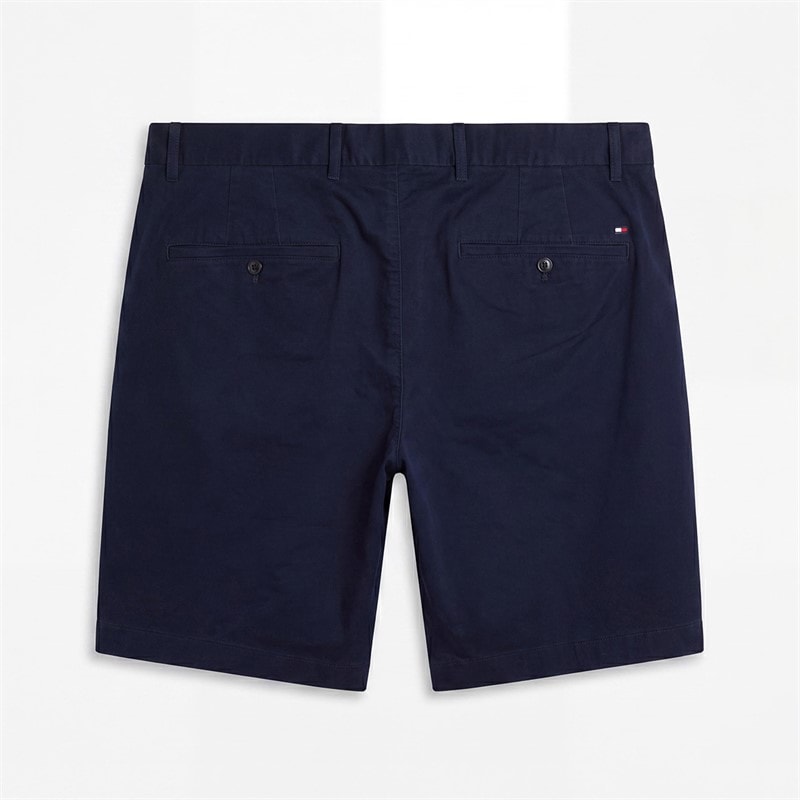 Tommy Hilfiger Mens Denton 9.5 Essential Chino Shorts Desert Sky - Image 2
