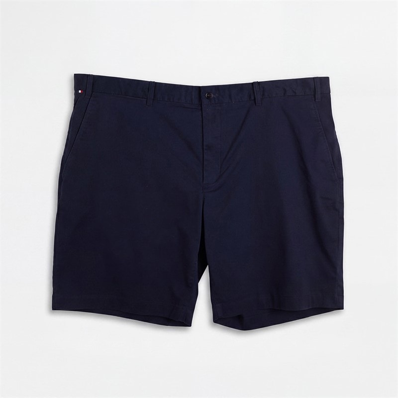 Tommy Hilfiger Mens Denton 9.5 Essential Chino Shorts Desert Sky - Image 4